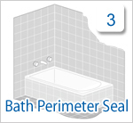 Click if you require a bath edge reseal
