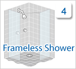 Click if you have a leaking shower with a framless shower screen